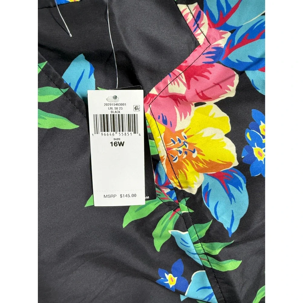 Lauren Ralph Lauren shorts plus Womens Tropical Floral Board resort pool 16W